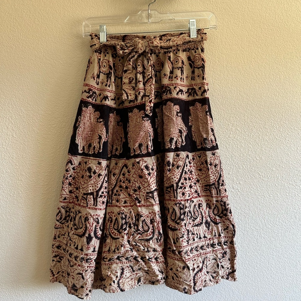 Batik Wrap Skirt